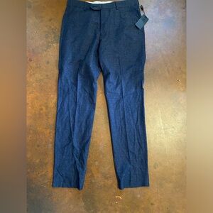 NWT Todd Snyder Navy Grey Sutton Dress Pants 30x32